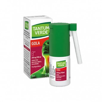 Tantum verde gola 0.25% nebulizer 15 ml