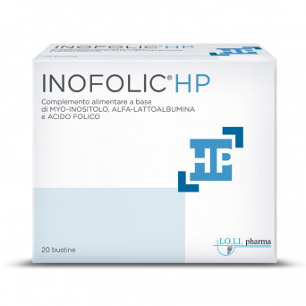 Inofolic HP 20 sachets indicated in polycystic ovary syndrome