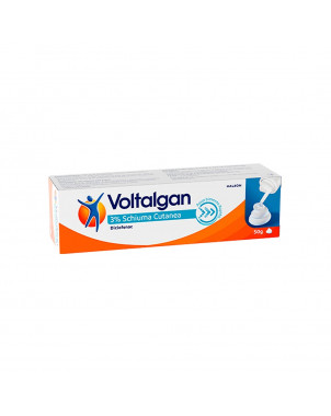 Voltalgan 3% schiuma cutanea 50 g Indicata per distorsioni e strappi muscolari