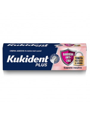 Kukident Plus sigillo 40 g crema adesiva per dentiere totale e parziali