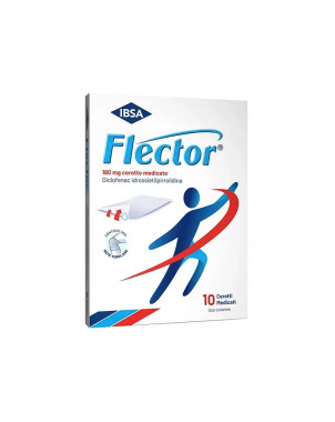 Flector 10 medicated plasters 180 mg with analgesic and anti-inflammatory action