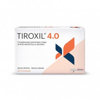 Tiroxil 4.0 30 compresse complemento alimentare utile per il benessere della tiroide