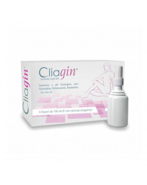 Cliagin lavado vaginal 150 ml x 5 piezas