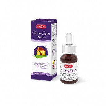 Buona Circadiem melatonina 20 ml Integratore alimentare per favorire l'addormentamento del bambino