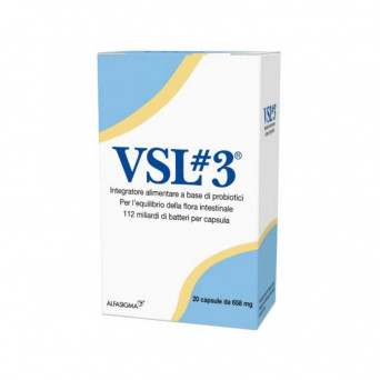 Suplemento VSL3 20 cápsulas