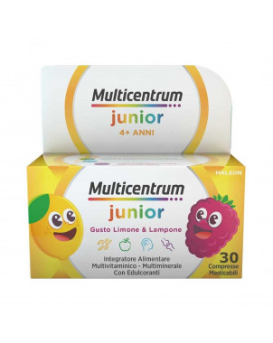 Multicentrum Junior 30 compresse Integratore alimentare multivitaminico-multiminerale indicato per bambini da 4 anni in su