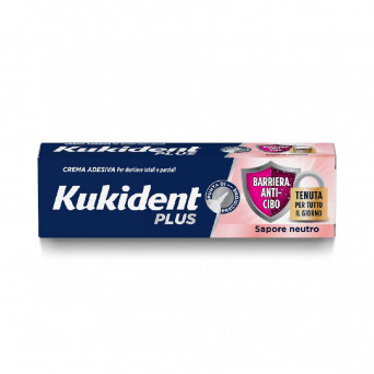 Kukident Plus Crema Adhesivo para Dentaduras Postizas 40 g