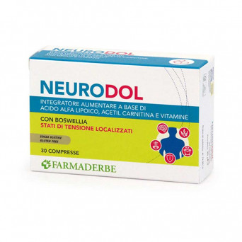 NeuroDol Acido Lipoico 30 compresse Integratore alimentare che Allevia il senso di tensione e l'indolenzimento