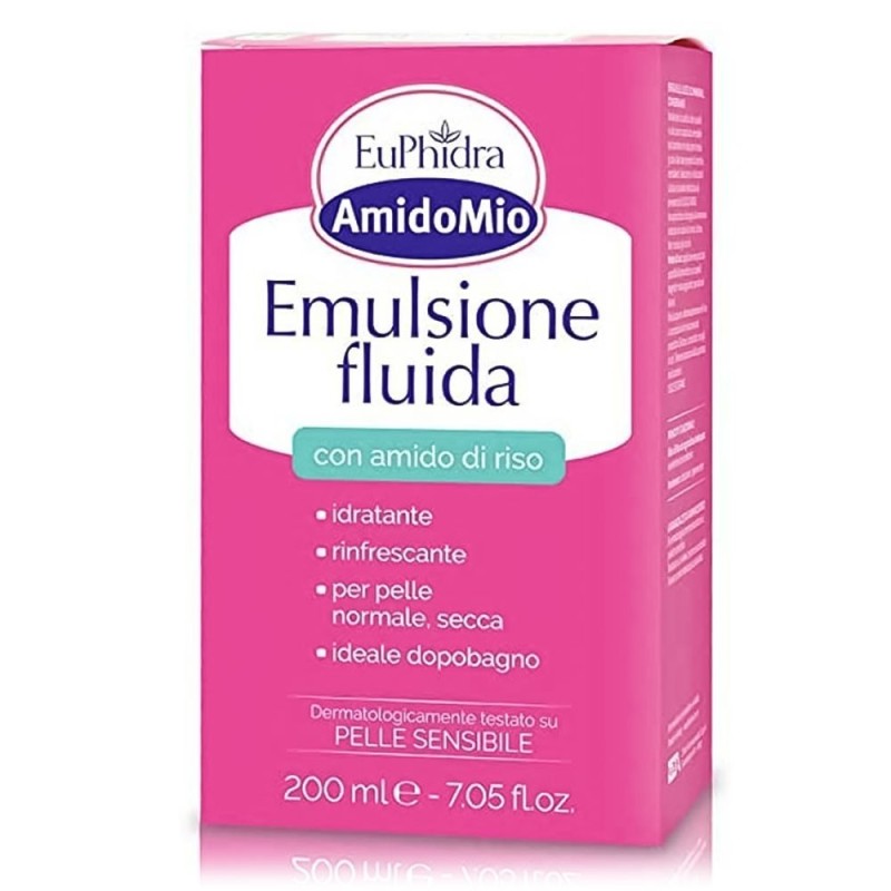 Euphidra - AmidoMio, Emulsione Fluida all'Amido di Riso