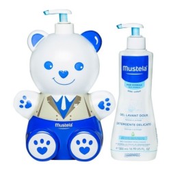 Mustela Copriflacone + Detergente Delicato Blu 500 ml