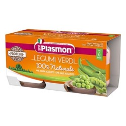 Plasmon
Omogeneizzato
legumi verdi
100% naturale
6 mesi+
Confezione 2 vasetti da80 g