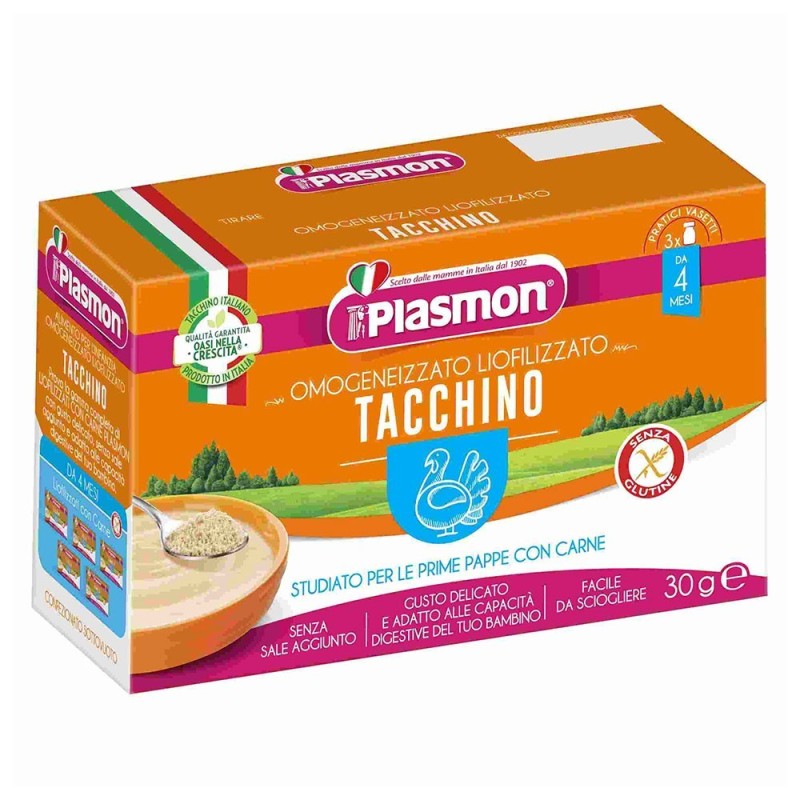 Plasmon Homogeneizado Liofilizado Pavo 4 meses + 3x10 g