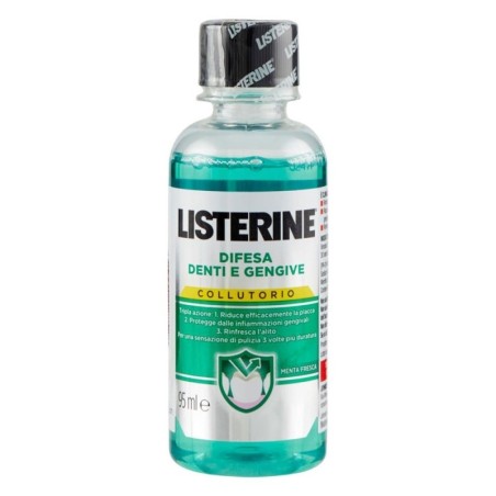 Listerine
Difesa
Denti & Gengive
Collutorio
flacone da 95 ml