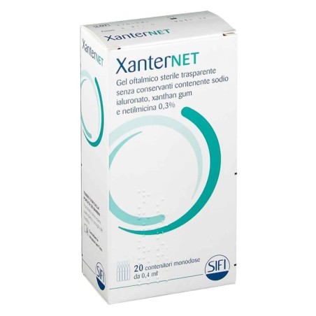 XanterNet gel oftalmico 20 flaconcini monodose