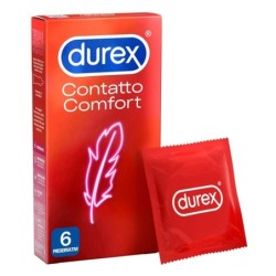 Durex contatto comfort profilattico Astuccio da 6 pezzi