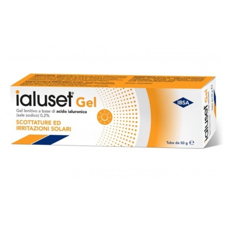 Ialuset Gel
scottature ed irritazione solari
gel lenitivo a base di acido ialuronico