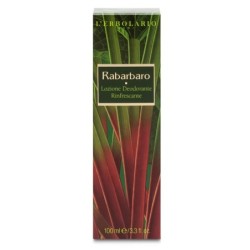 L'Erbolario Rabarbaro lozione deodorante rinfrescante Flacone spray da 100ml