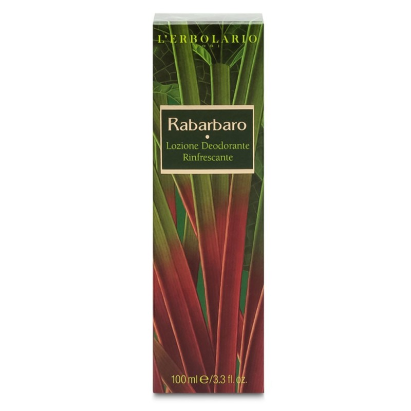 L'Erbolario Rabarbaro loción desodorante refrescante 100 ml