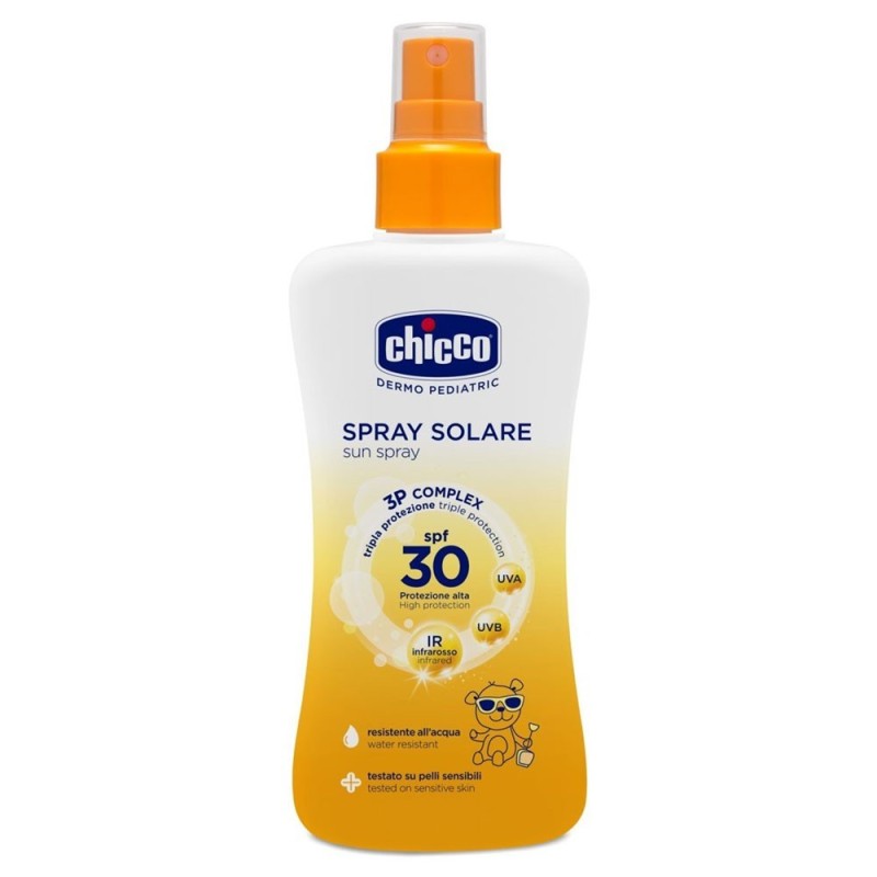 Chicco latte solare spray spf 30 Flacone spray da 150 ml