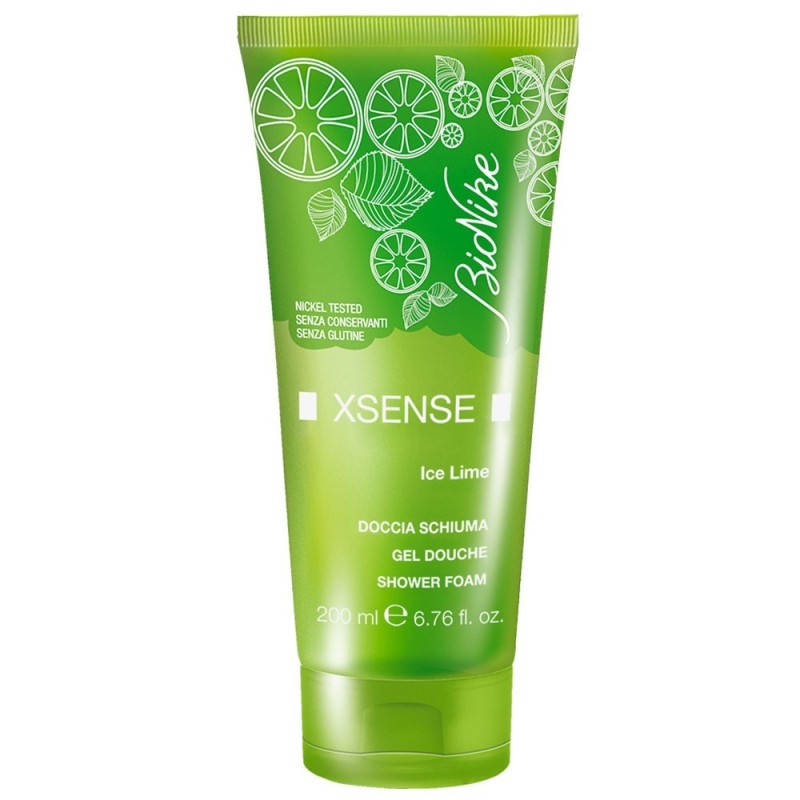 BioNike Defence Xsense mousse de douche à la chaux glacée 200 ml