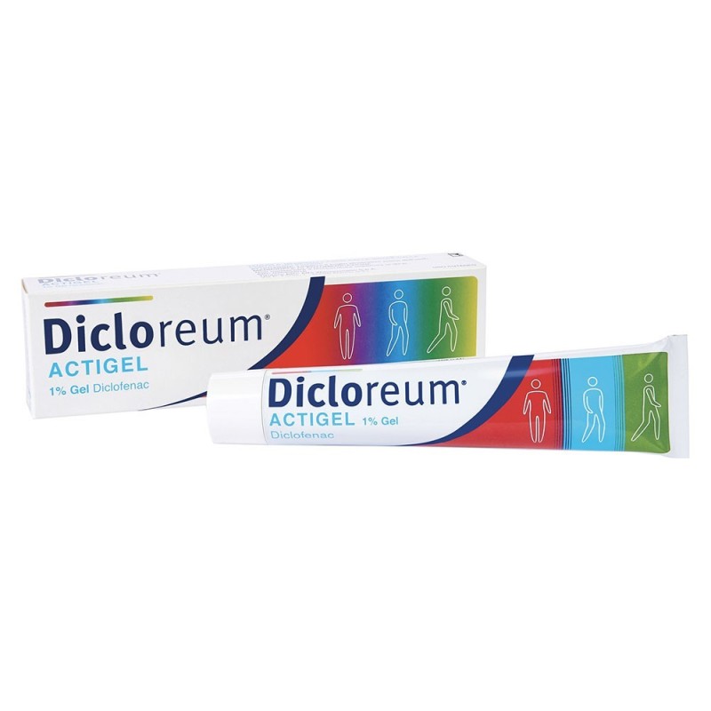 Dicloreum actigel 1% gel tubo da 50 g