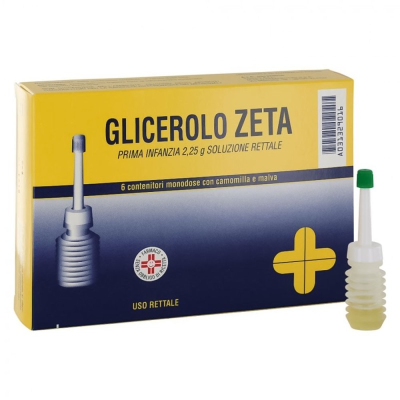 Glicerolo ZETA 6 récipients unidoses 2,25 g