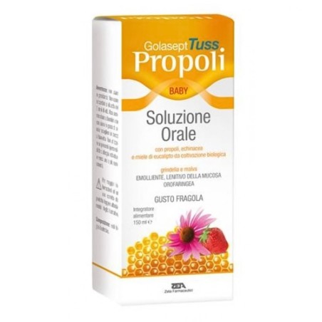 Golasept tuss Propoli baby soluzione orale Flacone da 150 ml