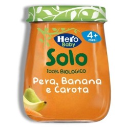 Hero Baby
Solo
omogeneizzato
pera, banana e carota
4 mesi+