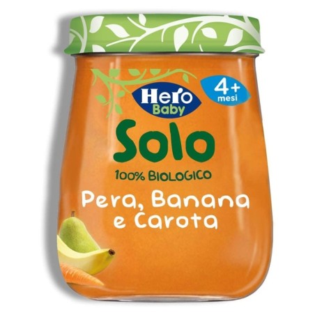 Hero Solo Plátano, Pera y Naranja 100 g