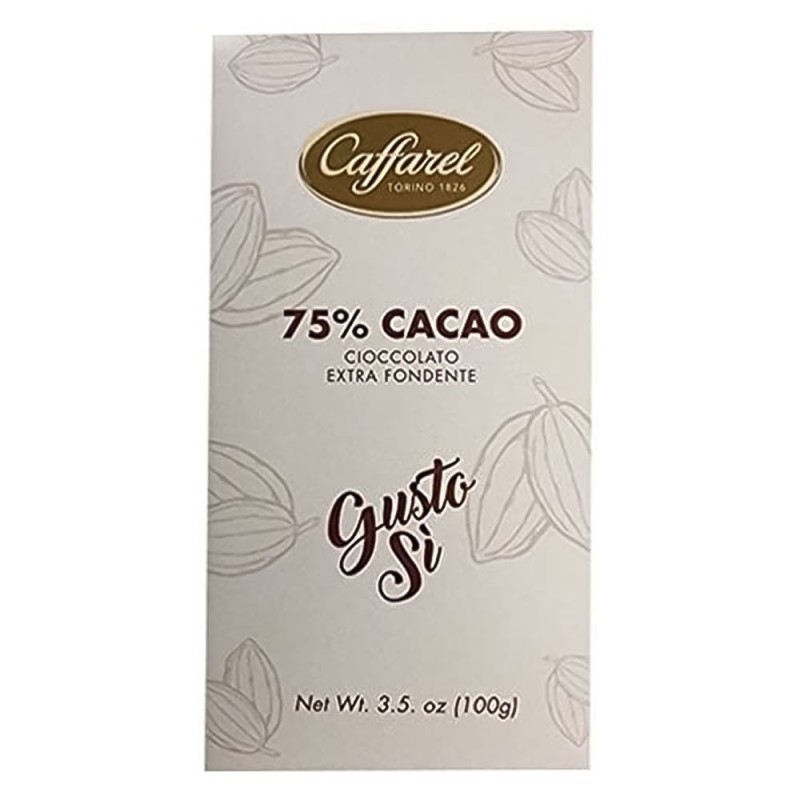 Caffarel gusto si tavoletta fondente 75% cacao 100 g