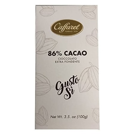 Caffarel Gustosi 86% cocoa dark bar 100 g
