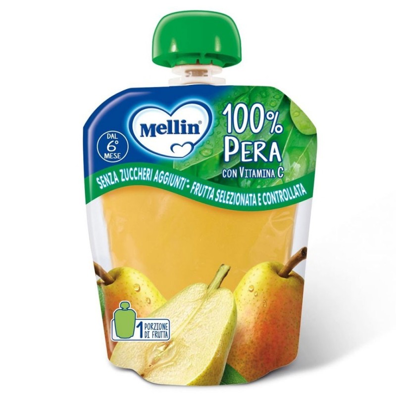 Mellin pouch pear 6 months + 90 g