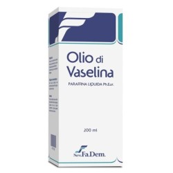 Olio vaselina paraffina liquida 200 ml