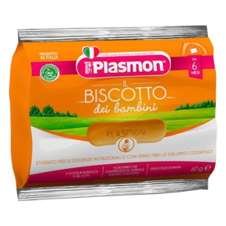 Plasmon Biscotto dei bambini 6 mesi+ Confezione da 60 g